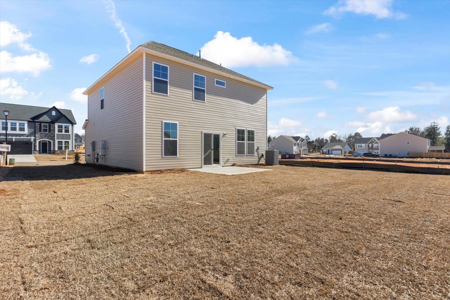Exterior details and patio area of a home in Portrait Hills, Aiken (Image 15).