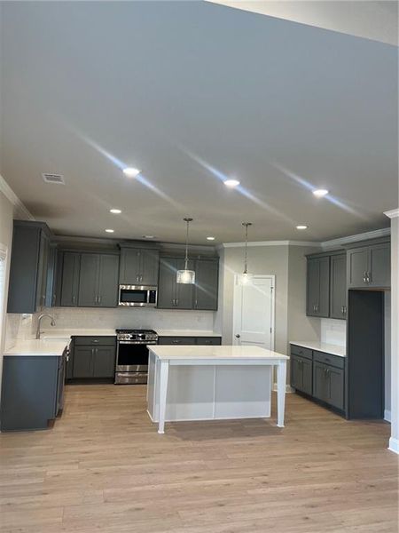 Furnished interior view inside a new home in , Loganville (Image 15).