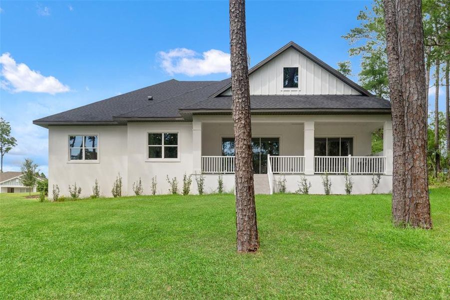 Exterior details and patio area of a home in Southern Hills Plantation, Brooksville (Image 32).