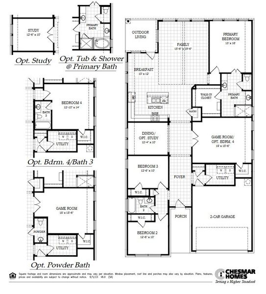 2D floor plan layout of this home in Alsatian Oaks, Castroville, TX (Image 5). 2D floor plan layout of this home in Alsatian Oaks, Castroville, TX (Image 5).