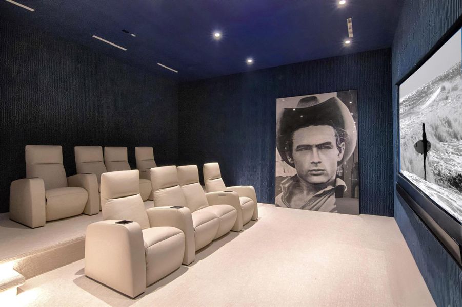 Furnished interior view inside a new home in , West Palm Beach (Image 8).