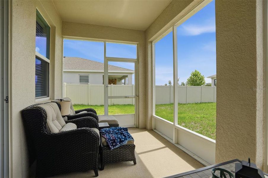 Exterior details and patio area of a home in Waterford, Brooksville (Image 24).