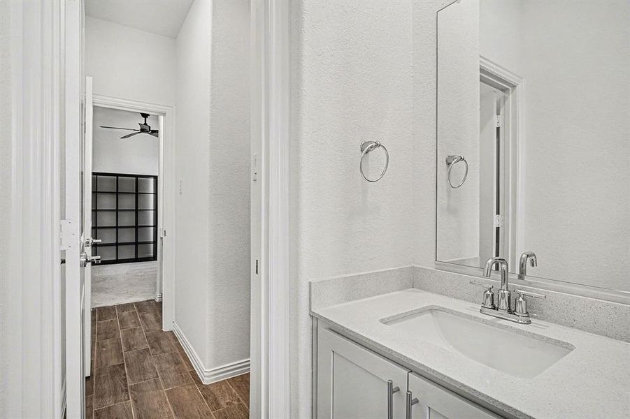 Furnished interior view inside a new home in Northpointe, Fort Worth (Image 11).