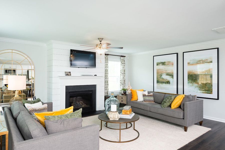 Furnished interior view inside a new home in , Manning (Image 13). Furnished interior view inside a new home in , Manning (Image 13).