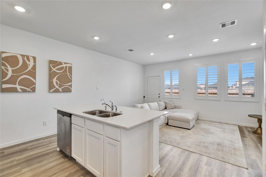 Furnished interior view inside a new home in Legacy Park, Houston (Image 8).