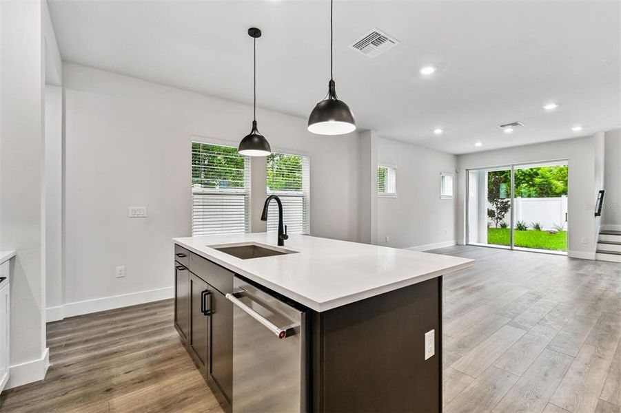 Furnished interior view inside a new home in , Tampa (Image 4). Furnished interior view inside a new home in , Tampa (Image 4).