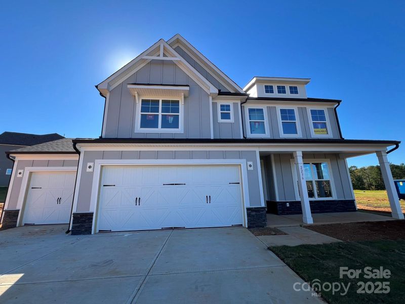 Actual photo of homesite 571