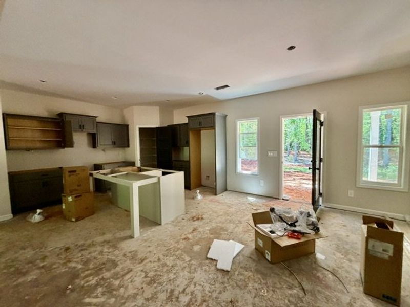 In-progress construction of a new home in Rocky Mount, Greenville, GA (Image 5).