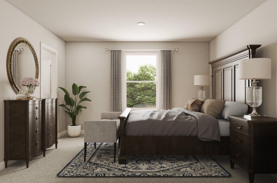 Representative furnished interior of a home built from the Madison by National HomeCorp in Courtland Place, Cleburne (Image 9).