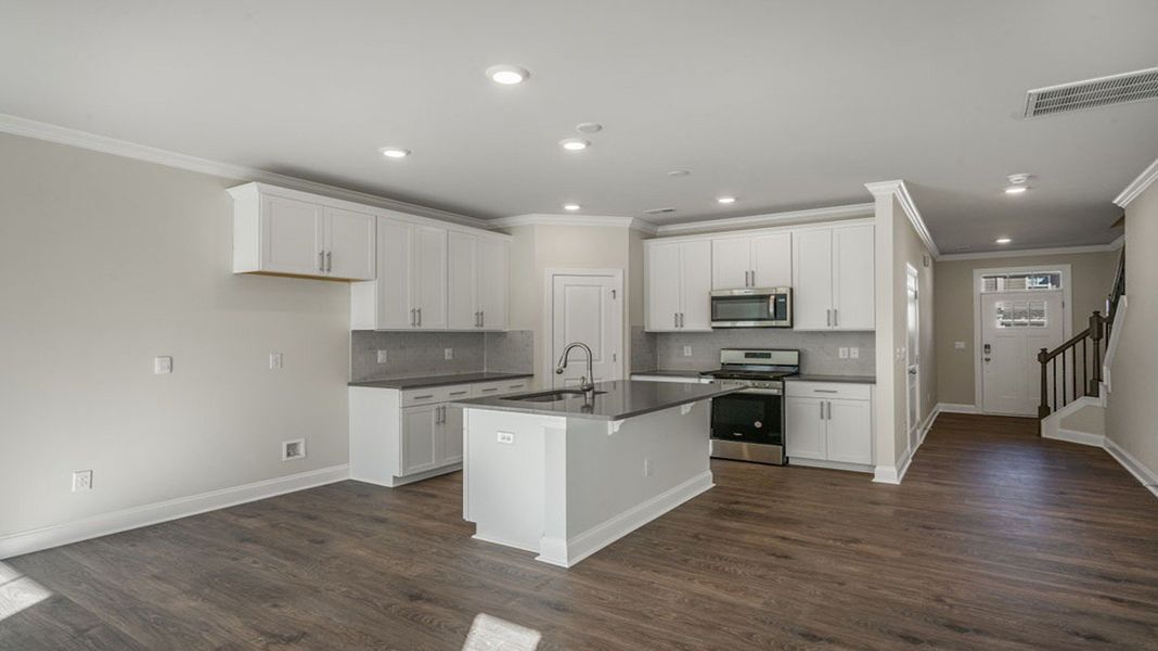 Furnished interior view inside a new home in The Grove at Glennview, Kernersville (Image 5).