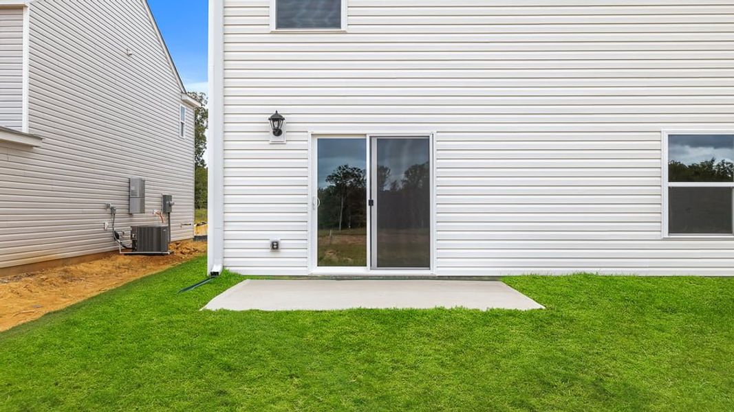 Exterior details and patio area of a home in Cloverdale Hills, Piedmont (Image 20). Exterior details and patio area of a home in Cloverdale Hills, Piedmont (Image 20).