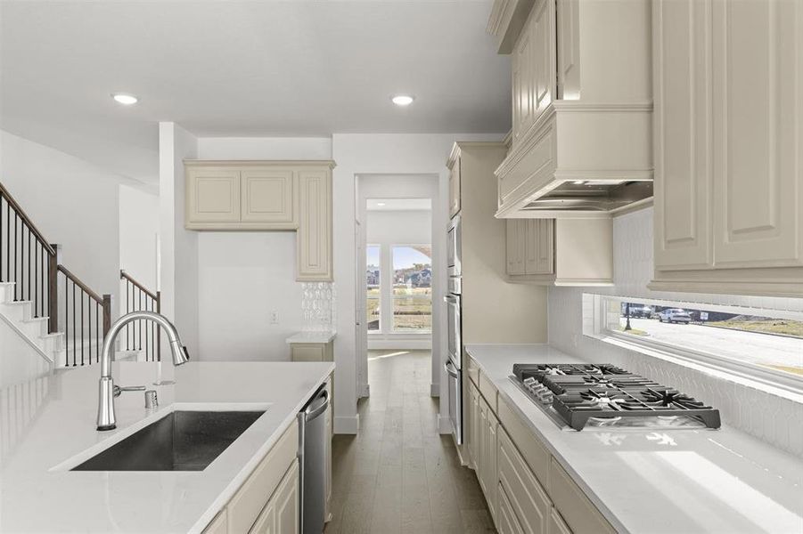 Chef Kitchen showing Butler's Area
