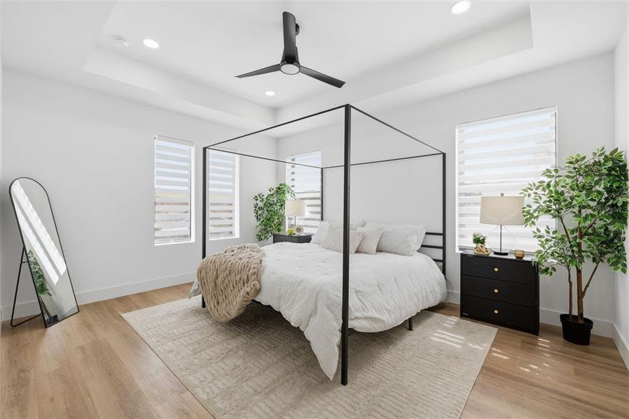 Furnished interior view inside a new home in , Tampa (Image 25).