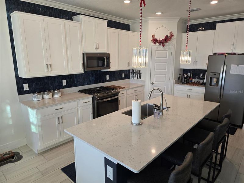 Furnished interior view inside a new home in Bryant Square: The Manors, New Port Richey (Image 10).