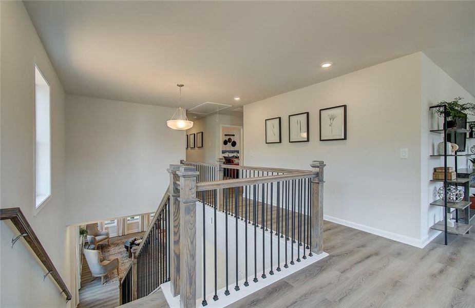 Furnished interior view inside a new home in Crofton Place Enclave, Snellville (Image 16).