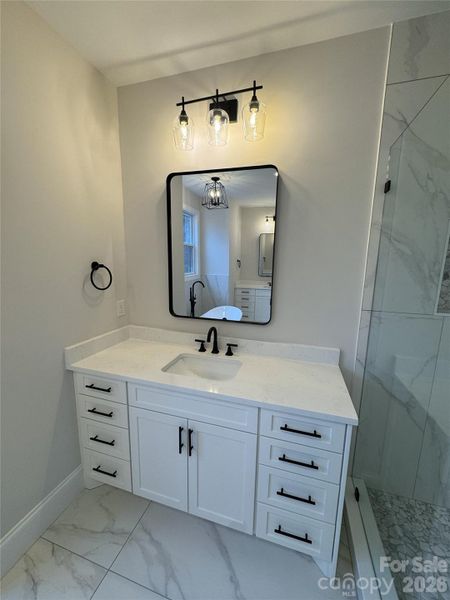 Furnished interior view inside a new home in , Hickory (Image 14).