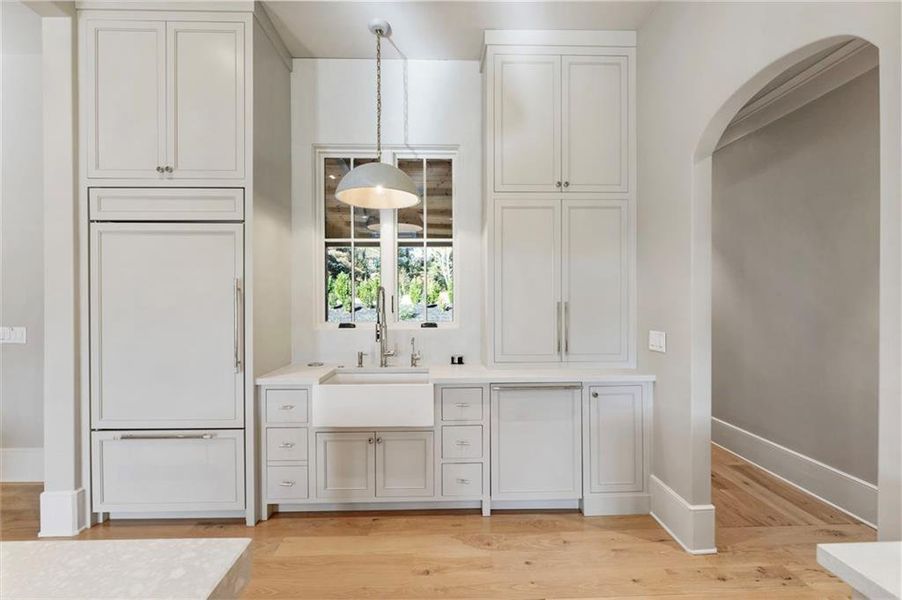 Furnished interior view inside a new home in , Alpharetta (Image 65).
