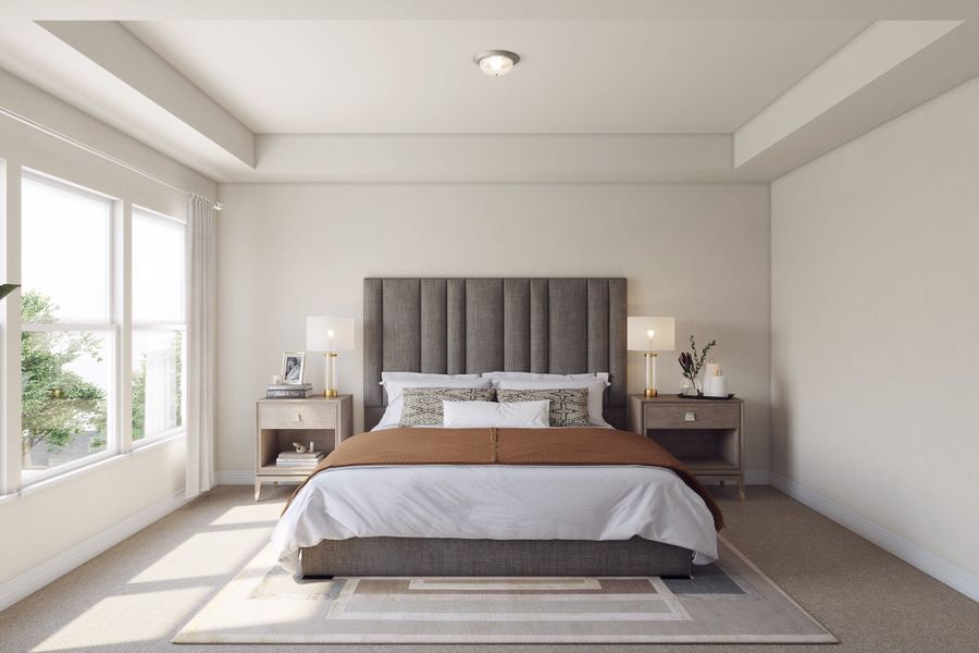 Furnished interior view inside a new home in Mason Woods, Cypress (Image 15). Furnished interior view inside a new home in Mason Woods, Cypress (Image 15).