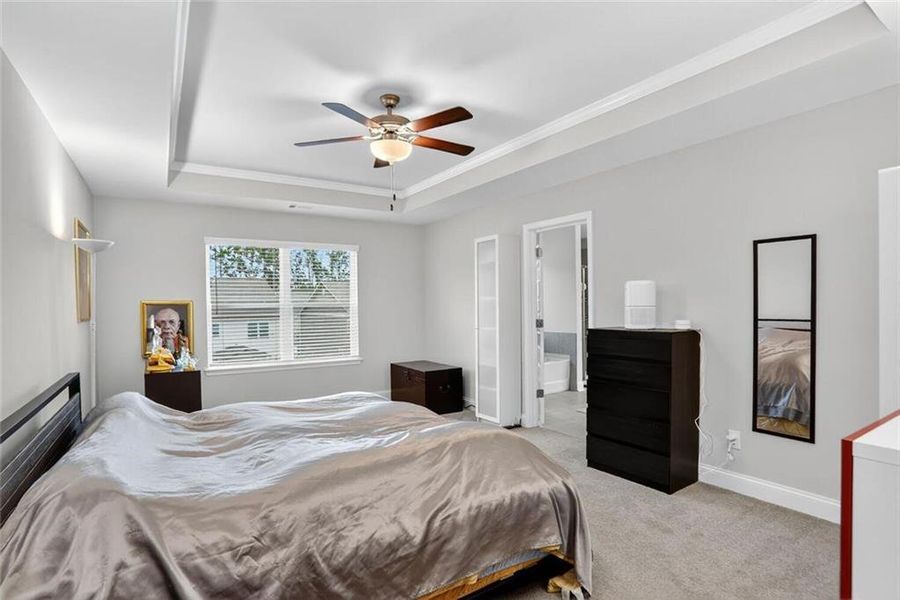 Furnished interior view inside a new home in , Atlanta (Image 9).