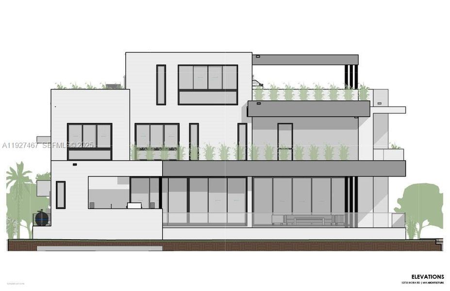 Exterior rendering of this home design in , North Miami, FL (Image 3). Exterior rendering of this home design in , North Miami, FL (Image 3).