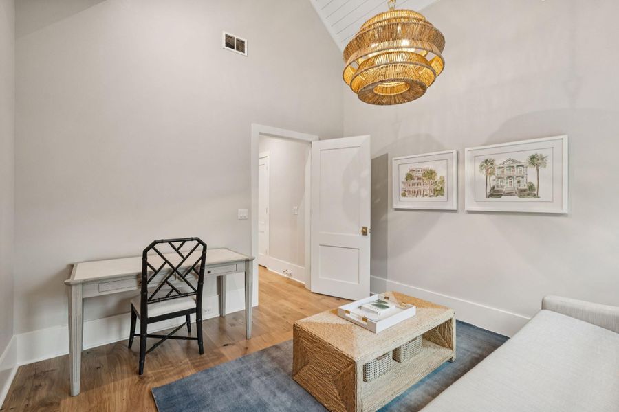 Furnished interior view inside a new home in , Johns Island (Image 19).