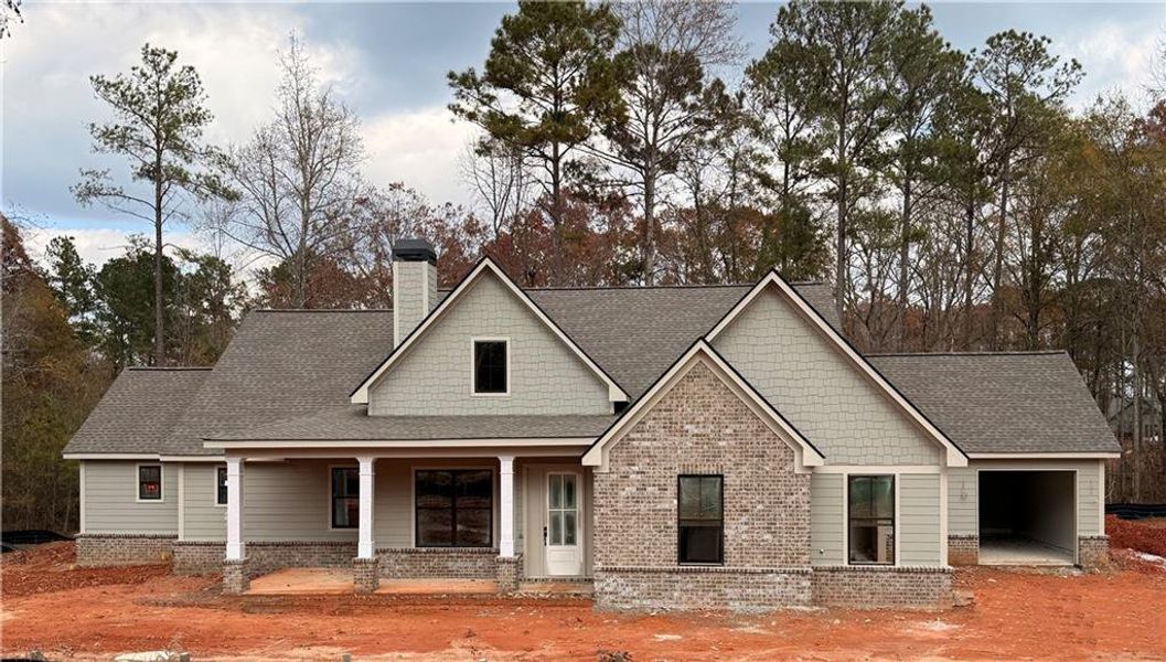 In-progress construction of a new home in , Monroe, GA (Image 9).