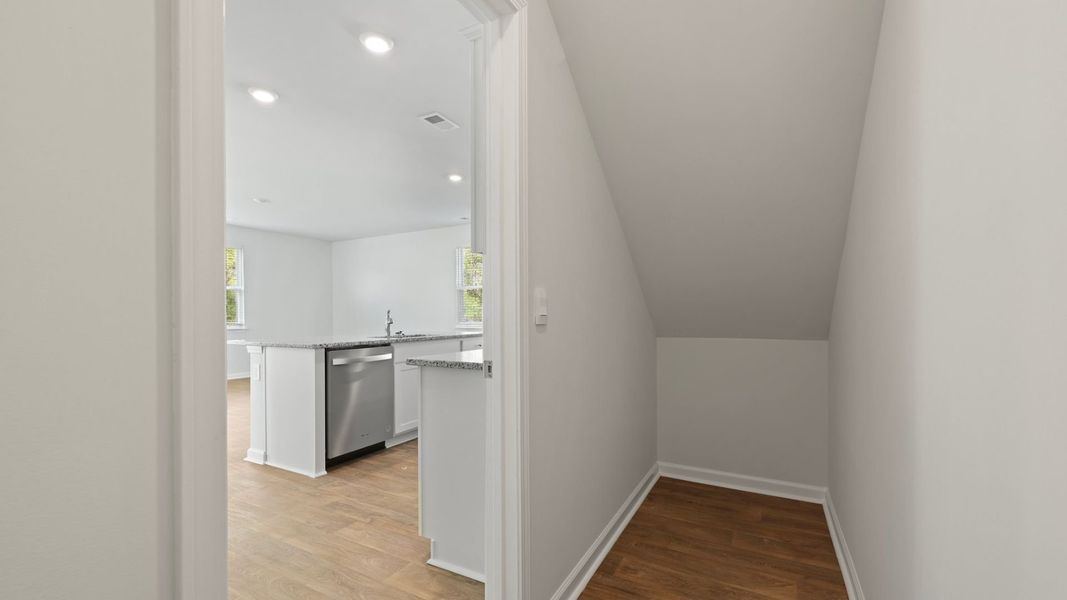 Representative unfurnished interior of a home built from the ELSTON by D.R. Horton in Hillcrest, Ravenel (Image 17).
