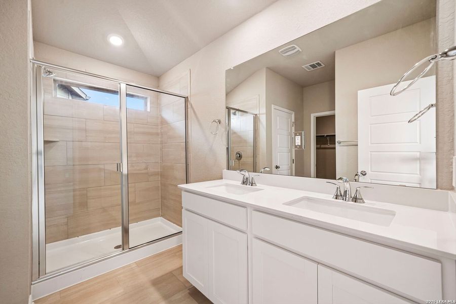 Furnished interior view inside a new home in Legendary Trails - Premier Series, Cibolo (Image 12). Furnished interior view inside a new home in Legendary Trails - Premier Series, Cibolo (Image 12).