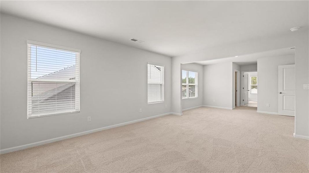 Spacious, unfurnished interior of a new home in Jackson Landing, Jefferson (Image 27). Spacious, unfurnished interior of a new home in Jackson Landing, Jefferson (Image 27).