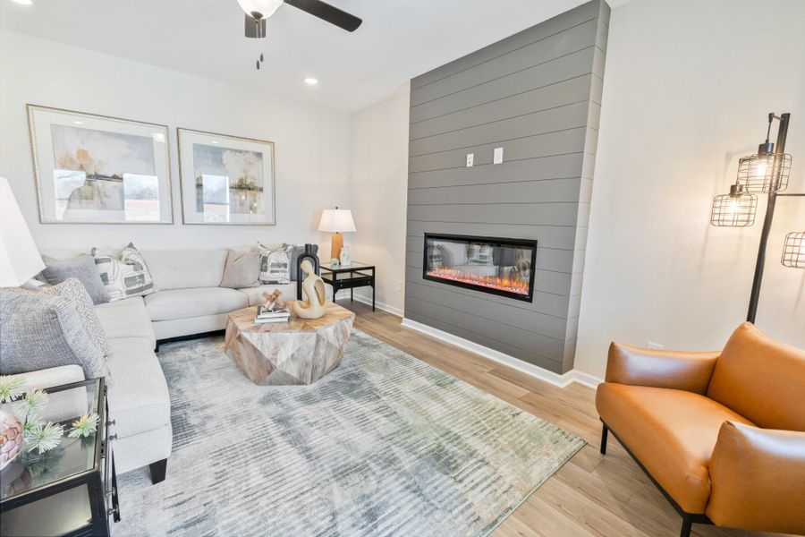 Furnished interior view inside a new home in Jackson Hills, Clarksville (Image 28).