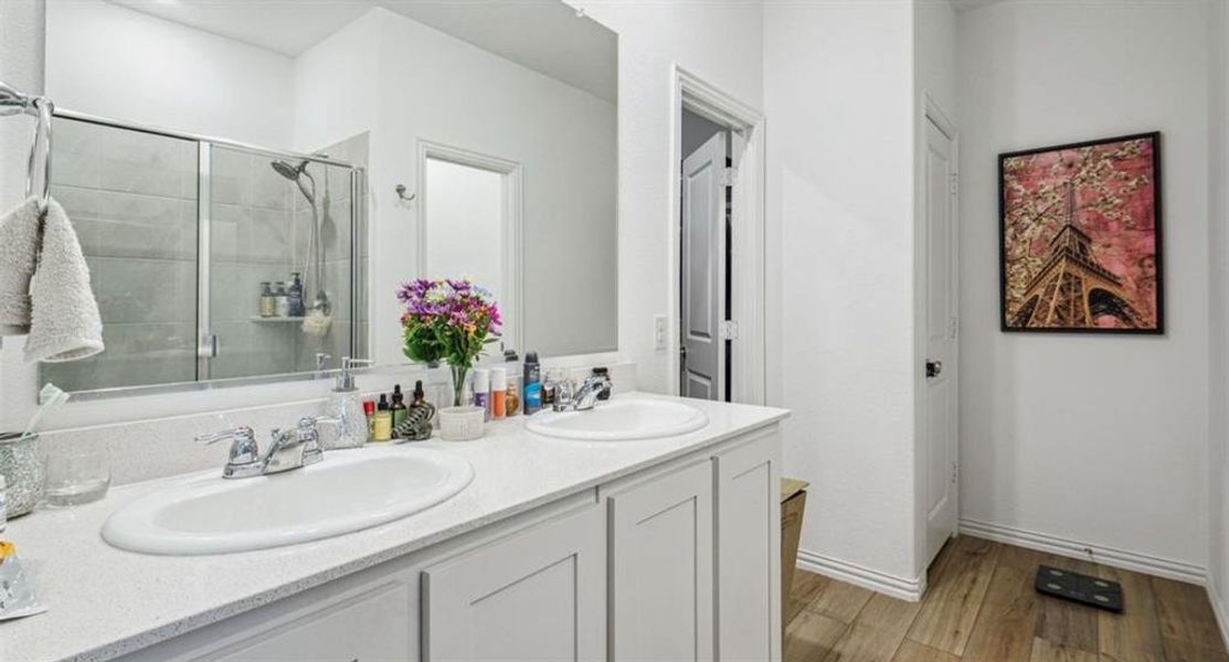 Furnished interior view inside a new home in Heartland: Classic Collection, Crandall (Image 9). Furnished interior view inside a new home in Heartland: Classic Collection, Crandall (Image 9).