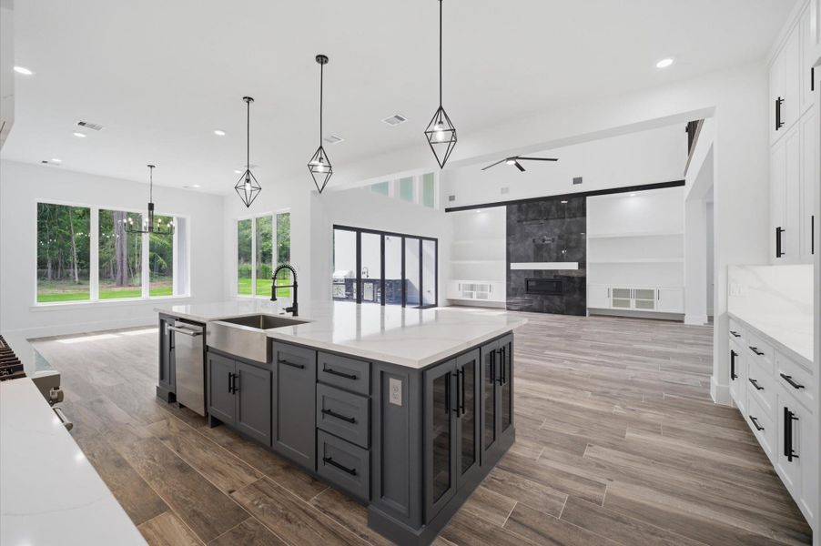 Furnished interior view inside a new home in , Montgomery (Image 6).