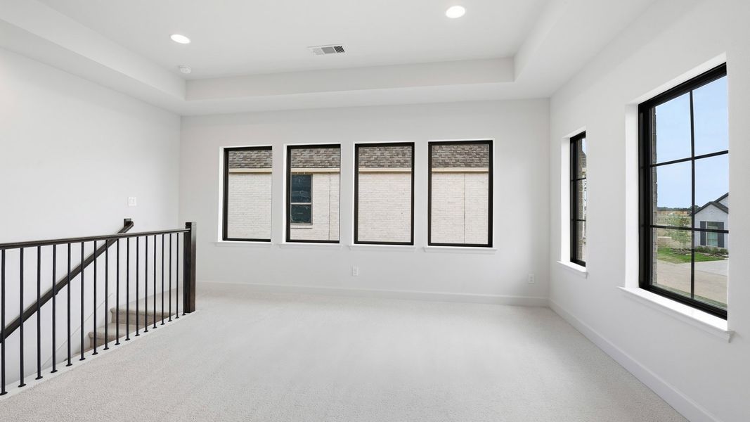 Spacious, unfurnished interior of a new home in Mosaic, Celina (Image 23).