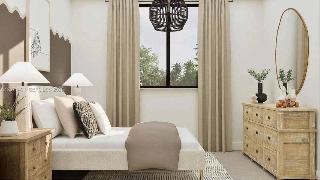 Furnished interior view inside a new home in Altessa at Wilton Manors, Wilton Manors (Image 5).