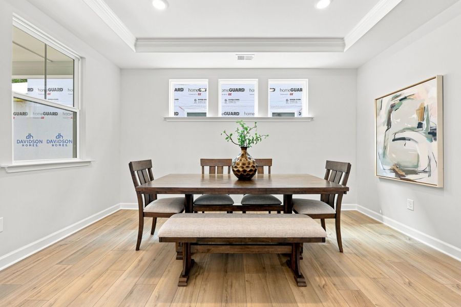 Representative furnished interior of a home built from the The Oakmont A by Davidson Homes LLC in Bradshaw Farms, Mount Juliet (Image 11).
