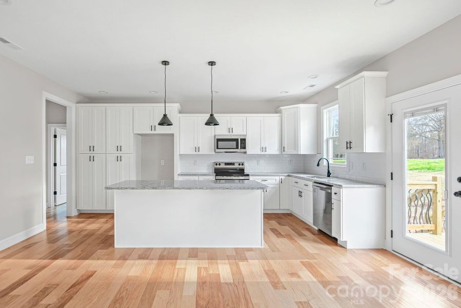 Furnished interior view inside a new home in , Winston-Salem (Image 15).