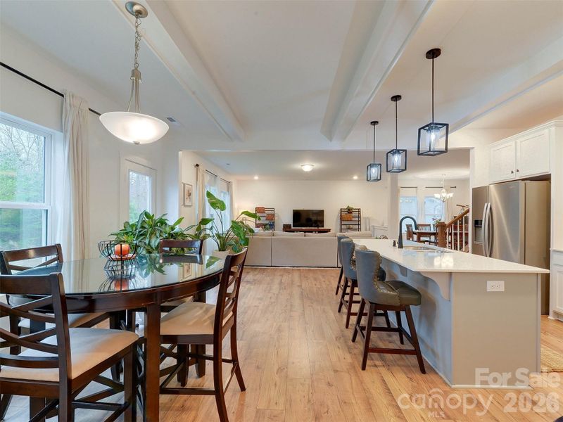 Furnished interior view inside a new home in , York (Image 8).