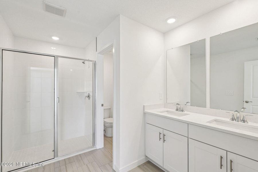Furnished interior view inside a new home in Colbert Landings, Palm Coast (Image 9).