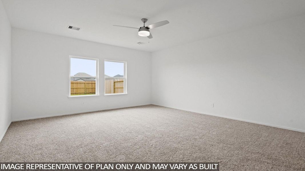 Spacious, unfurnished interior of a new home in Sunterra Lakes, Brookshire (Image 12). Spacious, unfurnished interior of a new home in Sunterra Lakes, Brookshire (Image 12).