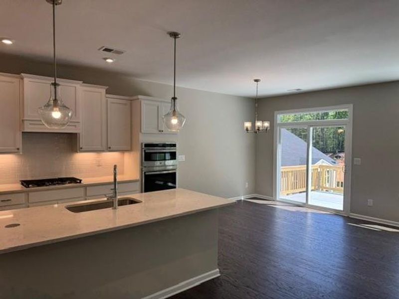 Furnished interior view inside a new home in Easton Park, Dallas (Image 11).