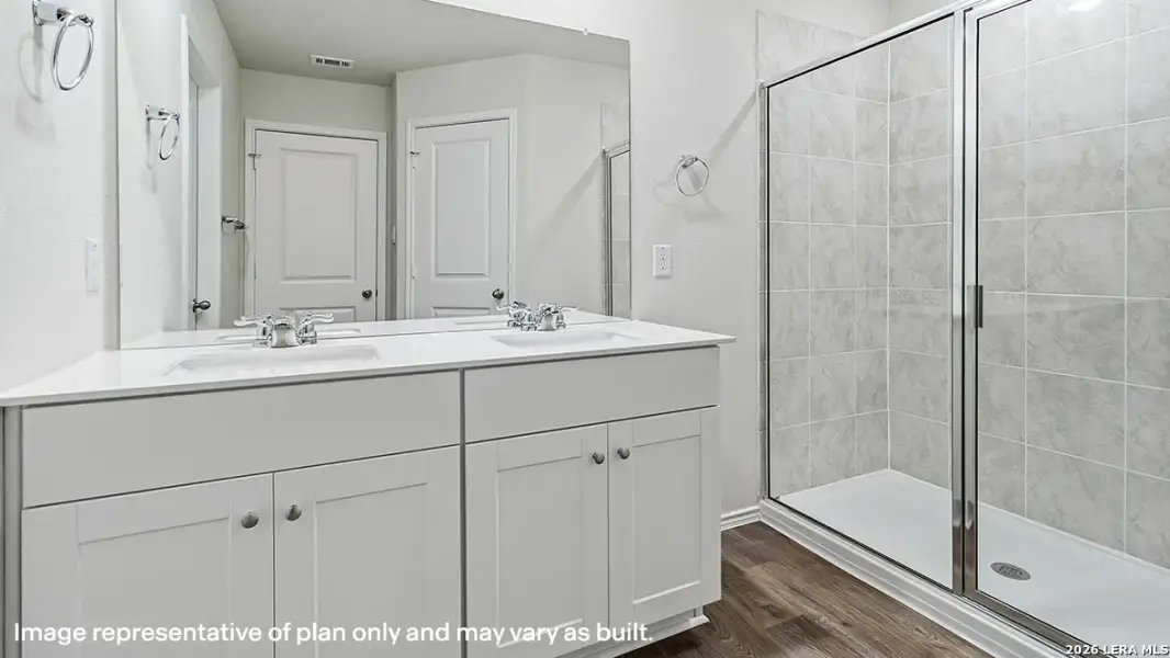 Furnished interior view inside a new home in Stonehill, San Antonio (Image 8).