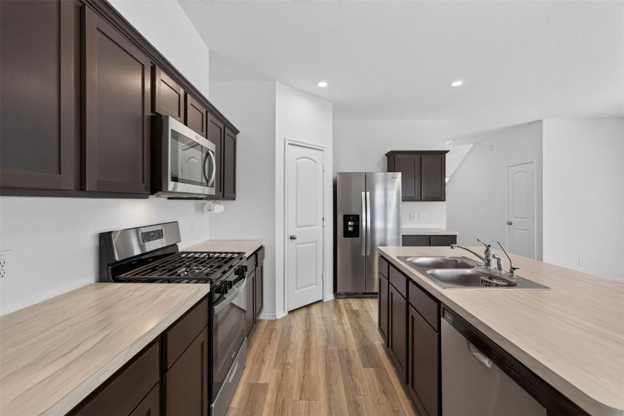 Furnished interior view inside a new home in , Houston (Image 6).