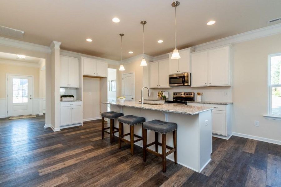 Furnished interior view inside a new home in Jones Ridge, Dallas (Image 27).