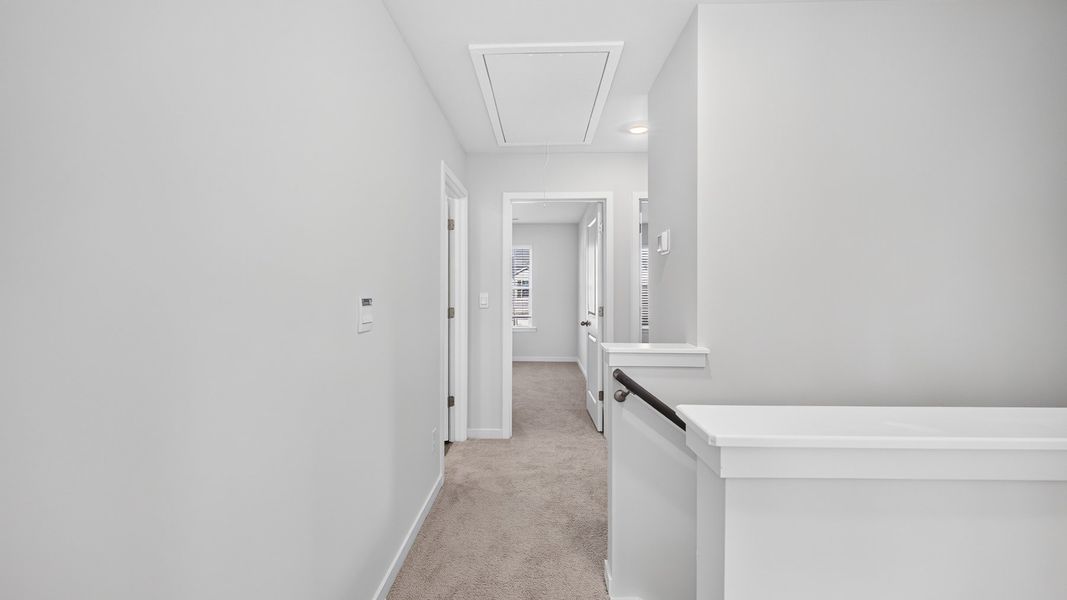 Spacious, unfurnished interior of a new home in Huffman Ridge, Hickory (Image 18).