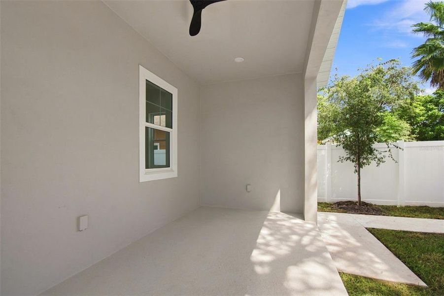 Exterior details and patio area of a home in , St. Petersburg (Image 3). Exterior details and patio area of a home in , St. Petersburg (Image 3).