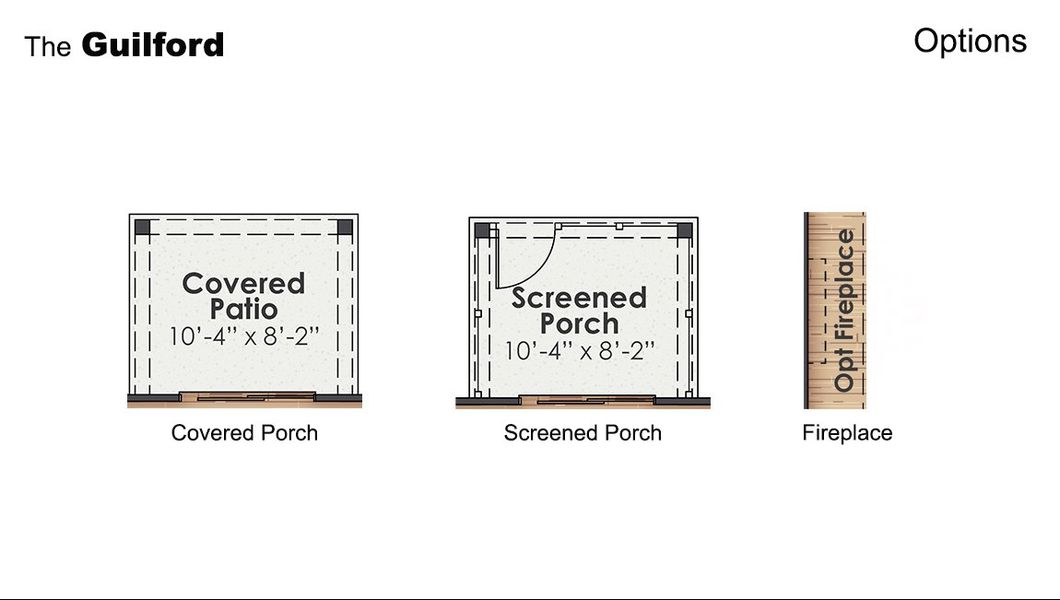 2D floor plan layout for the Guilford by D.R. Horton in Merchant Point, Jacksonville, NC (Image 5). 2D floor plan layout for the Guilford by D.R. Horton in Merchant Point, Jacksonville, NC (Image 5).