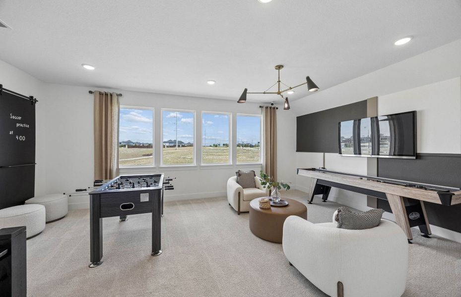 Representative furnished interior of a home built from the Gillett by Pulte Homes in Wilson Creek Meadows, Celina (Image 17).