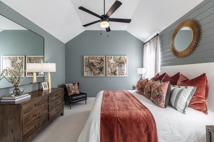 Representative Primary Bedroom - some options shown