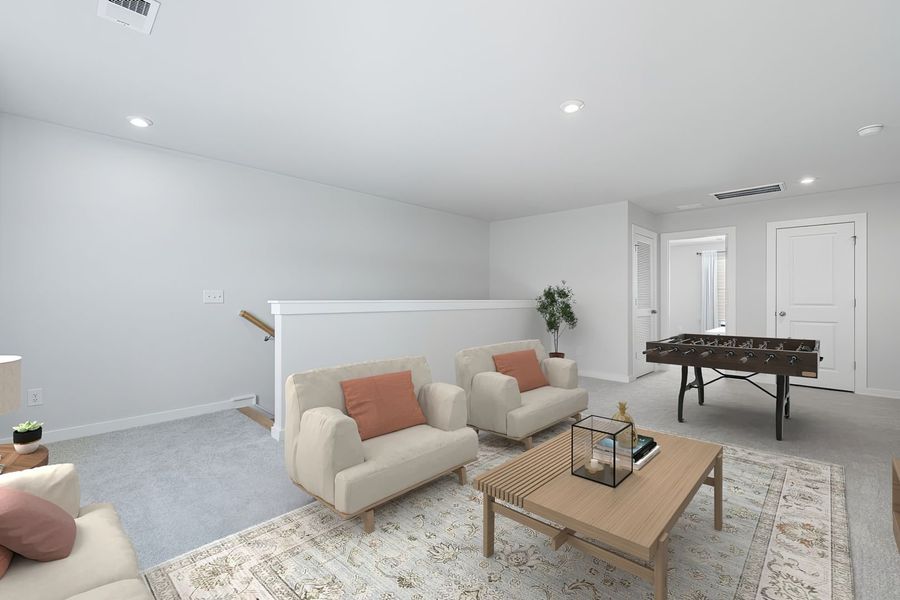 Upper Level Flex Space Upper Level Flex Space