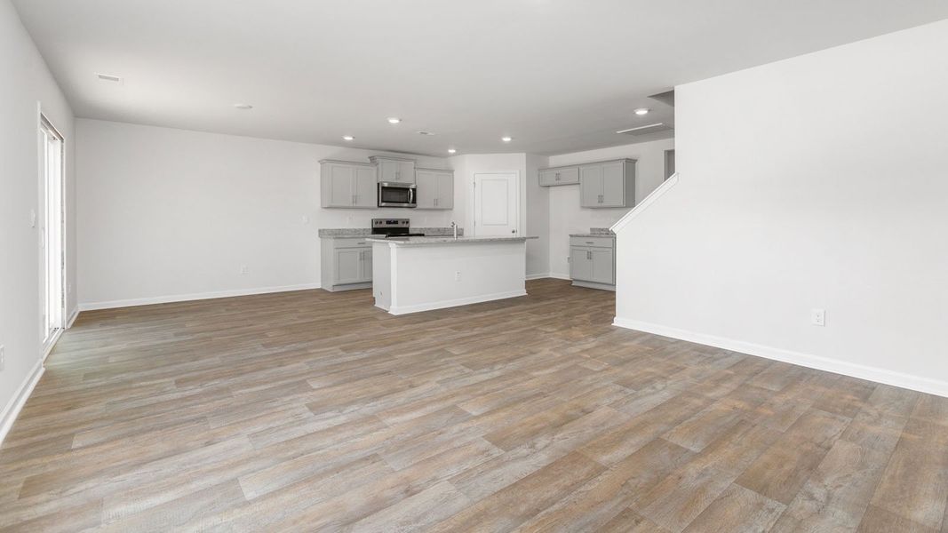 Representative unfurnished interior of a home built from the Hayden by D.R. Horton in Country Creek, Lexington (Image 20).